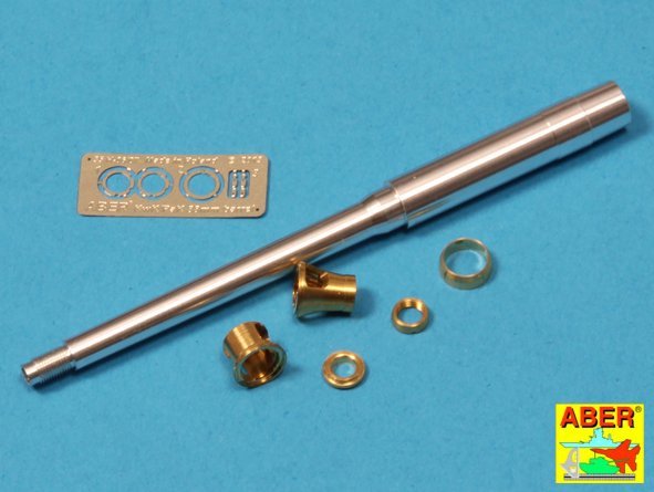 Aber 35L-028n 88mm KwK36/L56 barrel for German Tank Tiger I, Ausf. E - with late muzzle brake 1/35 – zdjęcie 3