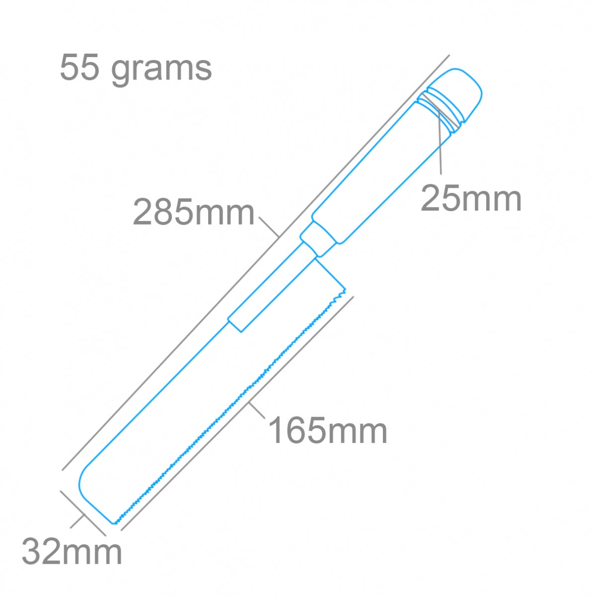 Modelcraft PSA35-400 Flush Cutting Saw (16 tpi) – imagen 2