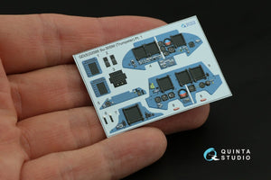 Quinta Studio QDS-32095 Su-30SM 3D-Printed &amp;amp; coloured Interior on decal paper (conversion for Trumpeter Su-30MKK) (Small version) 1/32 – imagen 9