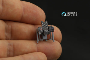 Quinta Studio QD48141 Ki-61-Id 3D-Printed &amp;amp; coloured Interior on decal paper (Tamiya) 1/48 – imagen 2