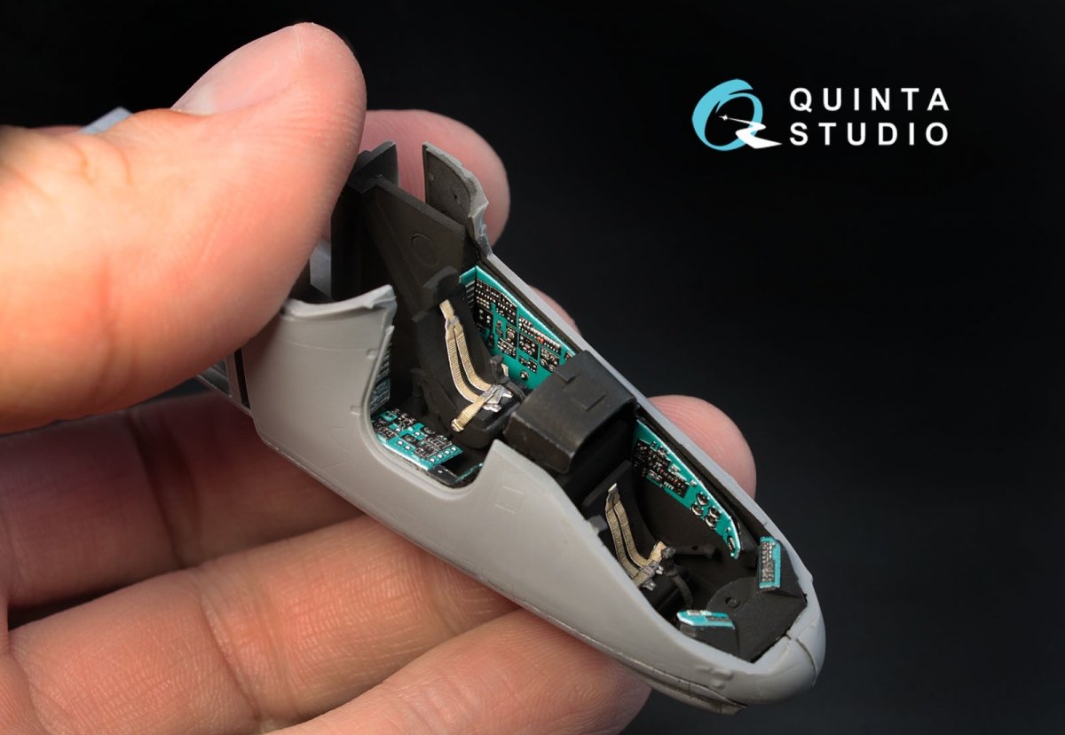 Quinta Studio QD72006 Mi-24V 3D-Printed &amp;amp; coloured Interior on decal paper (for Zvezda kit) 1/72 – Bild 5