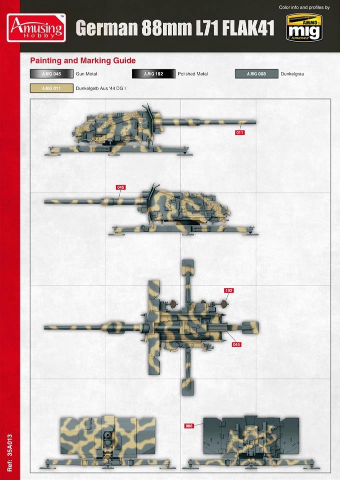 Amusing Hobby 35A024 8,8 cm L/71 Flak41 (1/35) – image 3