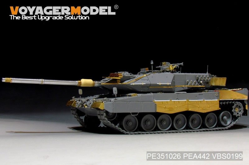 Maquette Voyager PE351026 Leopard 2A6 allemand moderne de base pour Border BT-002 1/35 – image 2