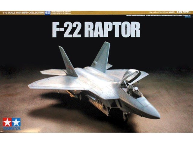 Tamiya 60763 F-22 Raptor 1/72