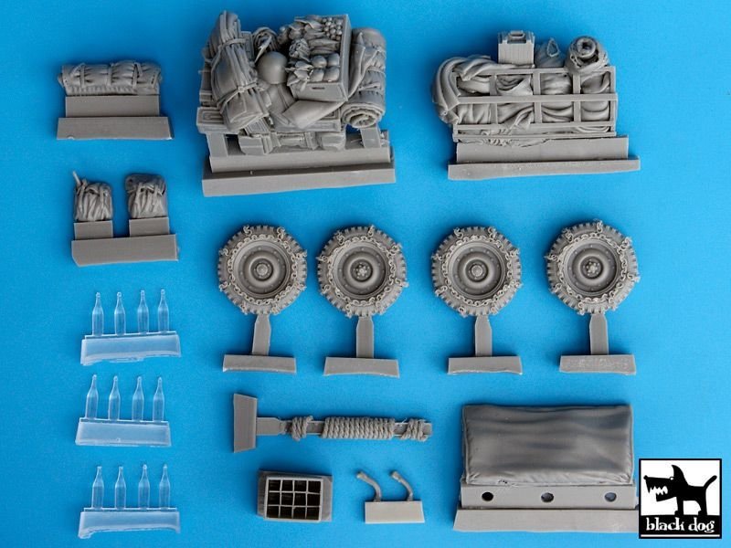 Black Dog T35044 US Jeep big accessories set 1/35 – imagen 6