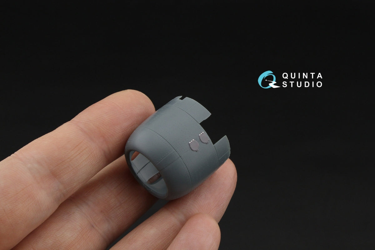 Quinta Studio QD48610 A6M5 Zero (Nakajima Production) 3D-Printed &amp;amp; coloured Interior on decal paper (Eduard) 1/48 – immagine 7