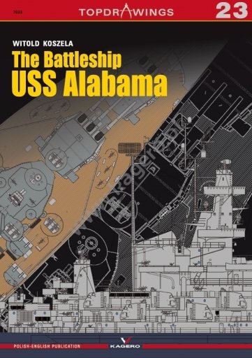 Kagero 7023 The Battleship USS Alabama EN/PL