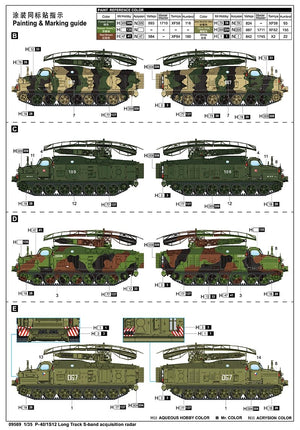 Trumpeter 09569 P-40/1S12 Long Track S-band acquisition radar 1/35 – imagen 4