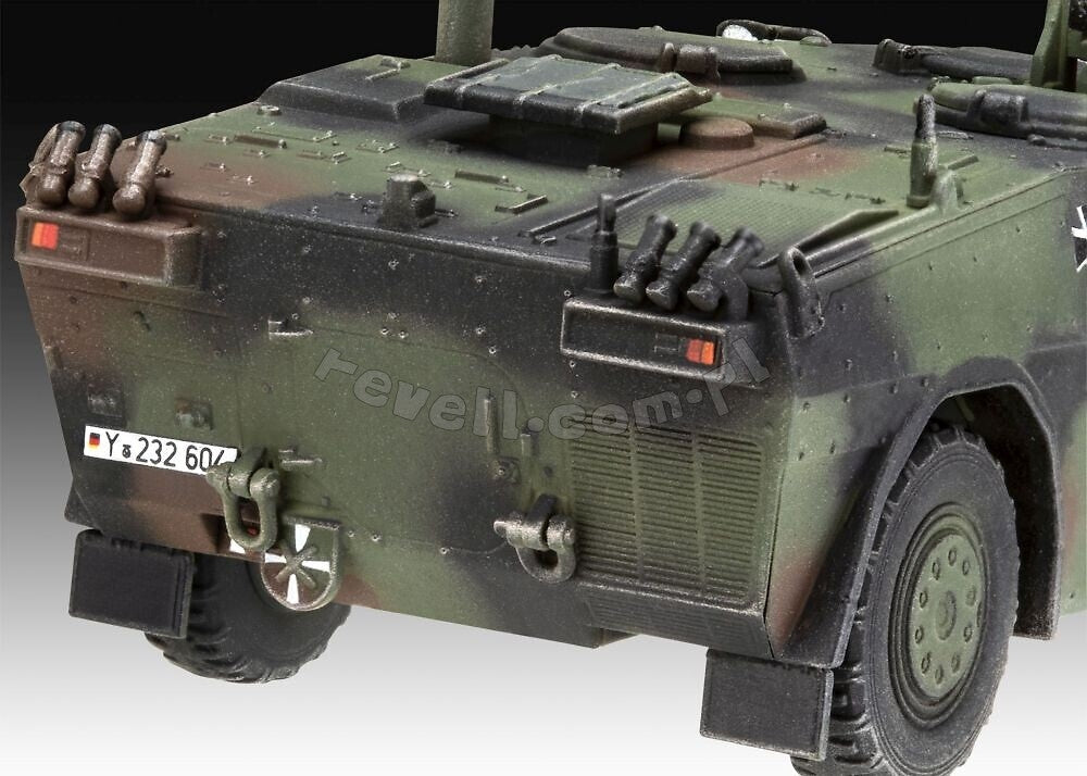 Revell 63356 Spahwagen Fennek Model Set 1/72 – imagen 4