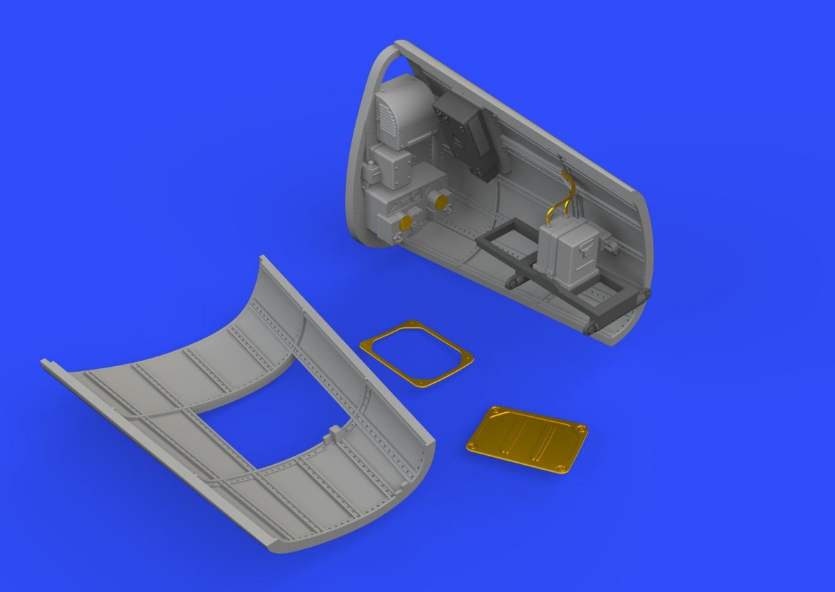 Eduard 648404 Bf 109G-6 radio compartment TAMIYA 1/48 – imagen 3