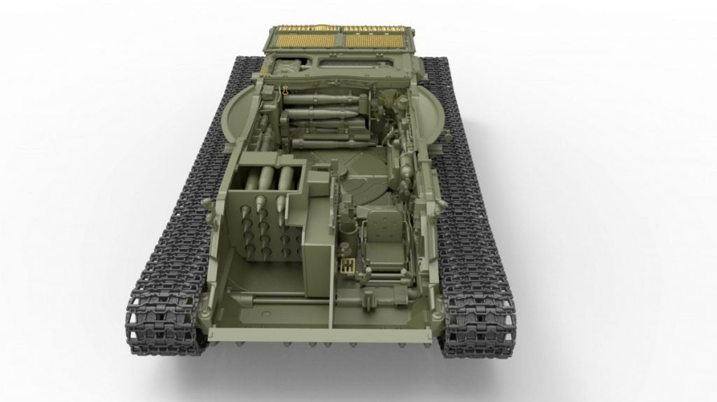 MiniArt 37016 T-55A Early Mod 1965 Interior Kit 1/35 – zdjęcie 3