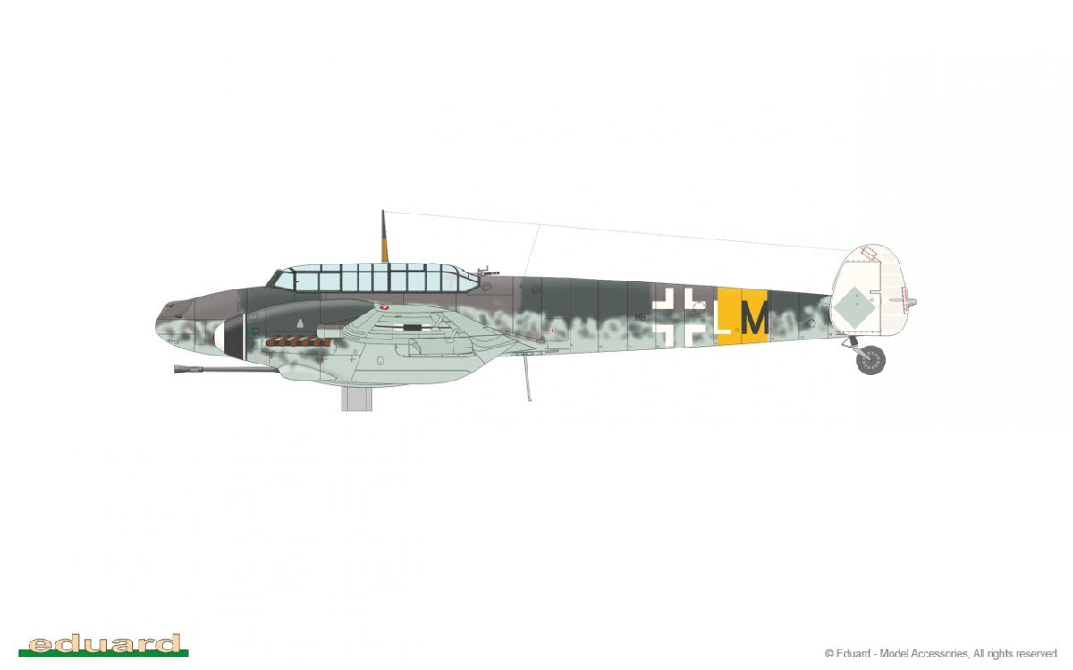 Eduard 7468 Bf 110G-2 1/72 – image 16