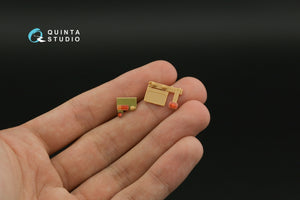Intérieur imprimé en 3D et coloré sur papier décalcomanie Quinta Studio QD35098 MAN mil gl family (Hobby Boss) 1/35 – image 8