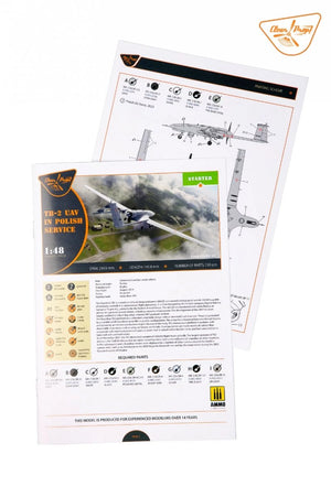 Clear Prop! CP4812 TB.2 UAV in Polish Service STARTER KIT 1/48 – immagine 10
