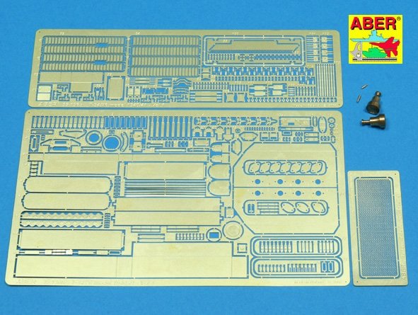 Aber 35136 Radziecki czolg sredni T-34/76 model z 1940r. cz. 1 zestaw podstawowy (DRA) 1/35
