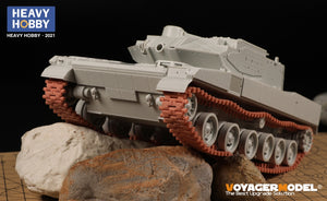 Chenilles en caoutchouc Heavy Hobby PT35015 pour PLA ZTQ-15 1/35 – image 2