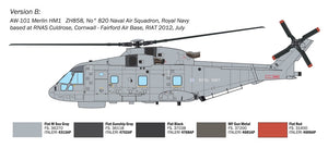 Italeri 1486 Westland AW-101 Merlin HM.1 1/72 – imagen 5