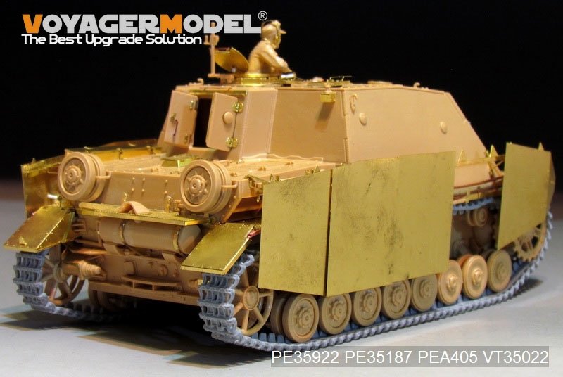 Maquette Voyager PE35922 Sturmpanzer IV Brummbar allemand de la Seconde Guerre mondiale, version de base, pour Tamiya 35353, échelle 1/35  – image 12