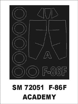 Montex SM72051 F-86E ACADEMY