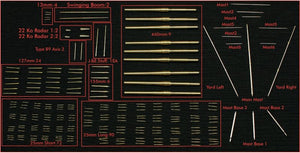 Pontos 35003F1 Kit de détails pour le Yamato IJN (1/350) – image 7