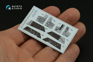 Quinta Studio QD+48347 FA-18D late 3D-Printed coloured Interior on decal paper (Hasegawa) (with 3D-printed resin parts) 1/48 – imagen 7