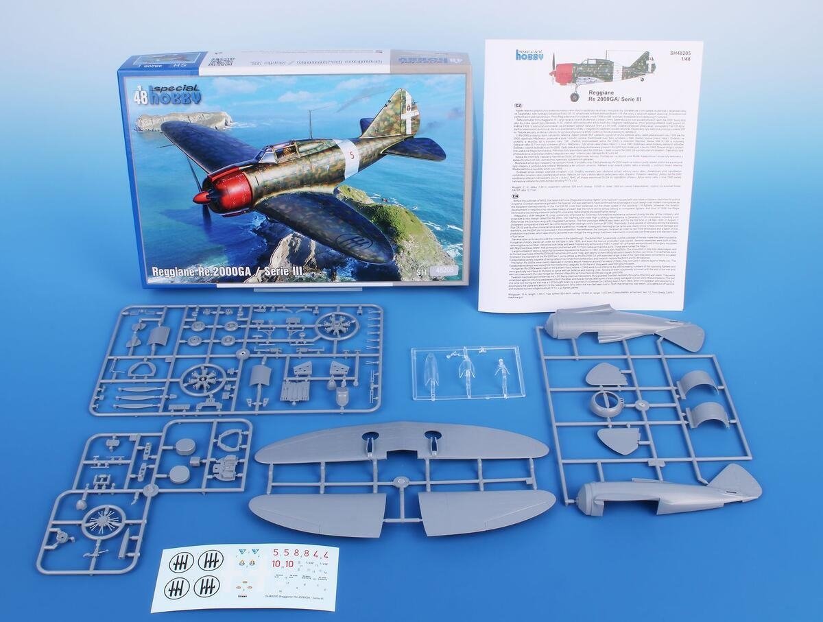 Special Hobby 48205 Reggiane Re.2000GA / Serie III. 1/48 – imagen 2