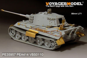 Voyager Model PE35957 WWII German King Tiger (Hensehel Turret) For HOBBYBOSS 84533 1/35 – imagen 17