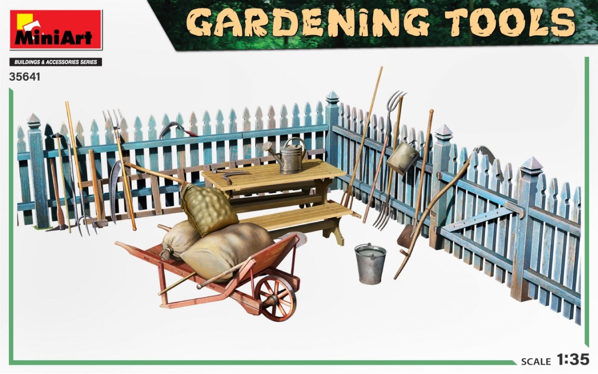 MiniArt 35641 GARDENING TOOLS 1/35 – immagine 2