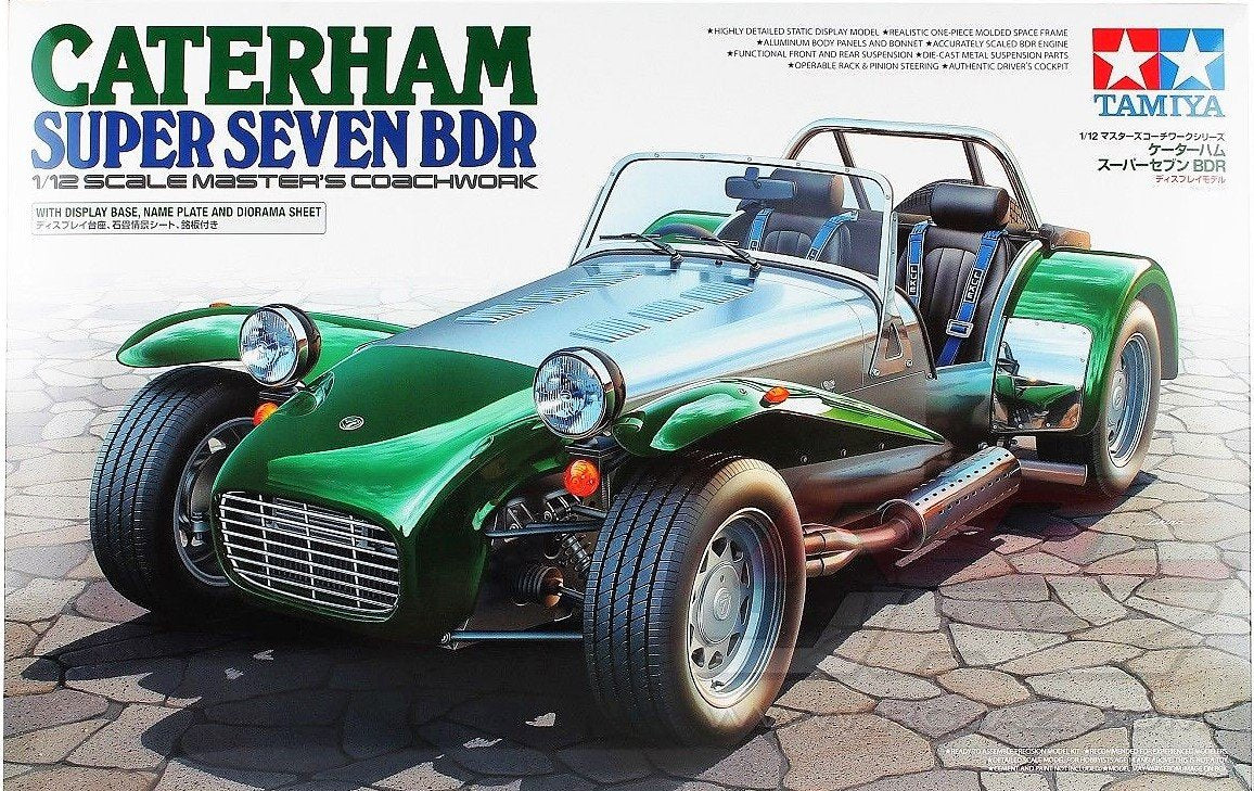Tamiya 10204 Caterham Super Seven BDR Master's Coachwork 1/12