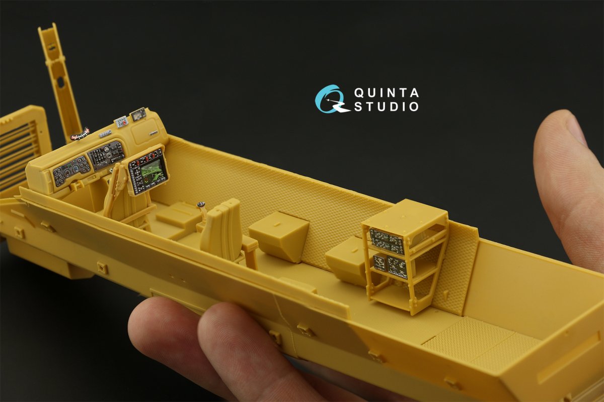 Quinta Studio QD35042 Buffalo 6x6 MPCV 3D-Printed &amp;amp; colored Interior on decal paper (Bronco) 1/35 – image 7