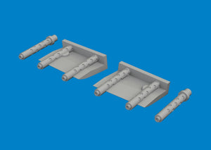 Eduard 6481092 F4F-4 gun barrels PRINT ACADEMY 1/48 – Bild 3