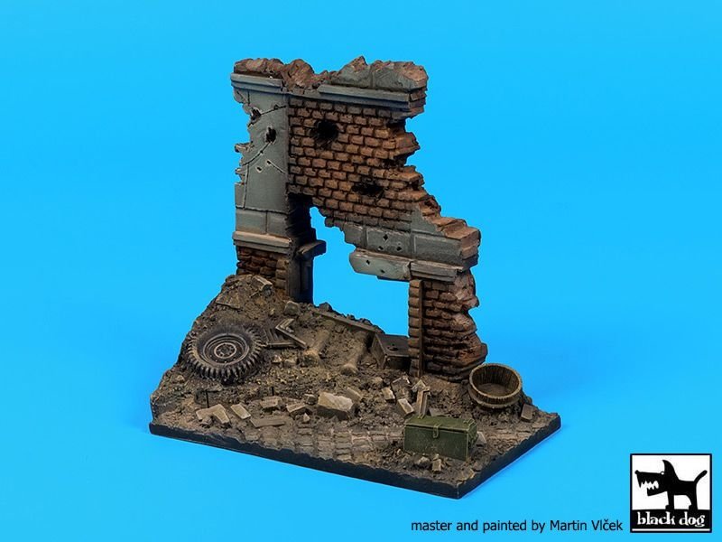 Black Dog D35115 Socle de ruine de rue européenne 1/35 – image 4