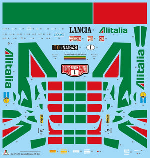 Italeri 4714 Lancia stratos HF Gr.4 Monte Carlo 1977 1/12 – immagine 23
