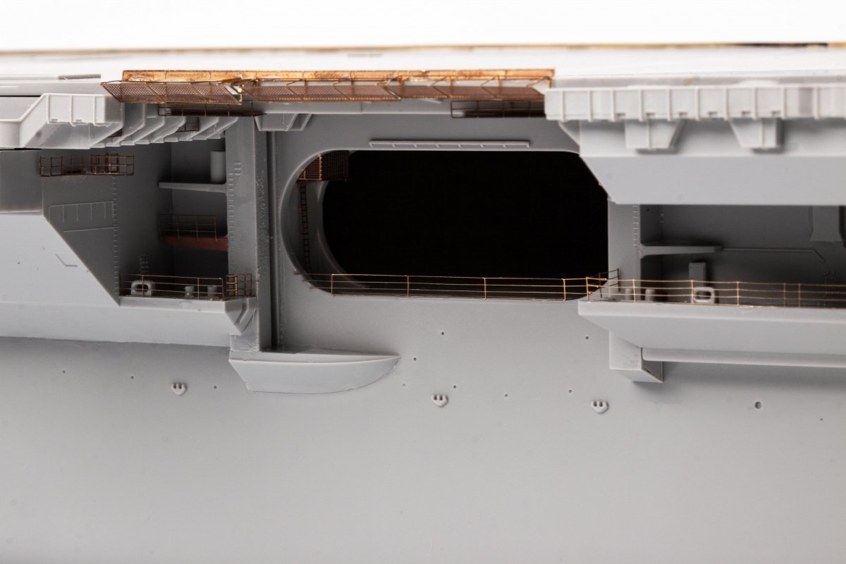 Eduard 53283 USS Constellation CV-64 partie 3 - rambardes et filets de sécurité TRUMPETER 1/350 – image 6