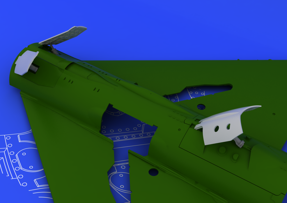 Eduard 648064 MiG-21 late airbrakes 1/48 (Eduard) – imagen 4