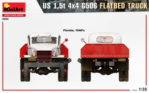 MiniArt 38056 US 1,5t 4×4 G506 FLATBED TRUCK 1/35 – imagen 5