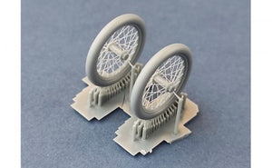 Copper State Models A32-03 Nieuport Spoked Wheels 1/32 – immagine 3