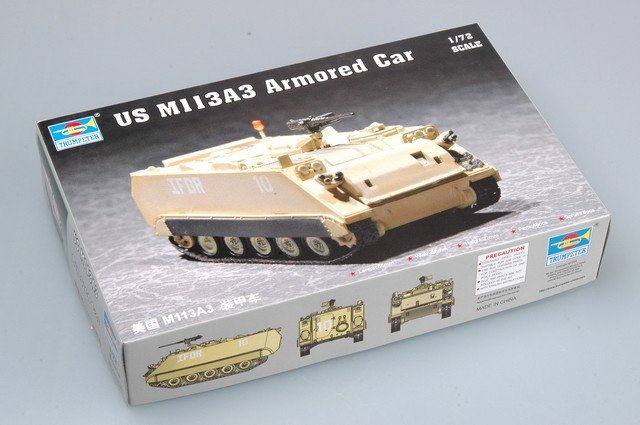Trumpeter 07240 US M 113A3 Armored Car 1/72 – imagen 2