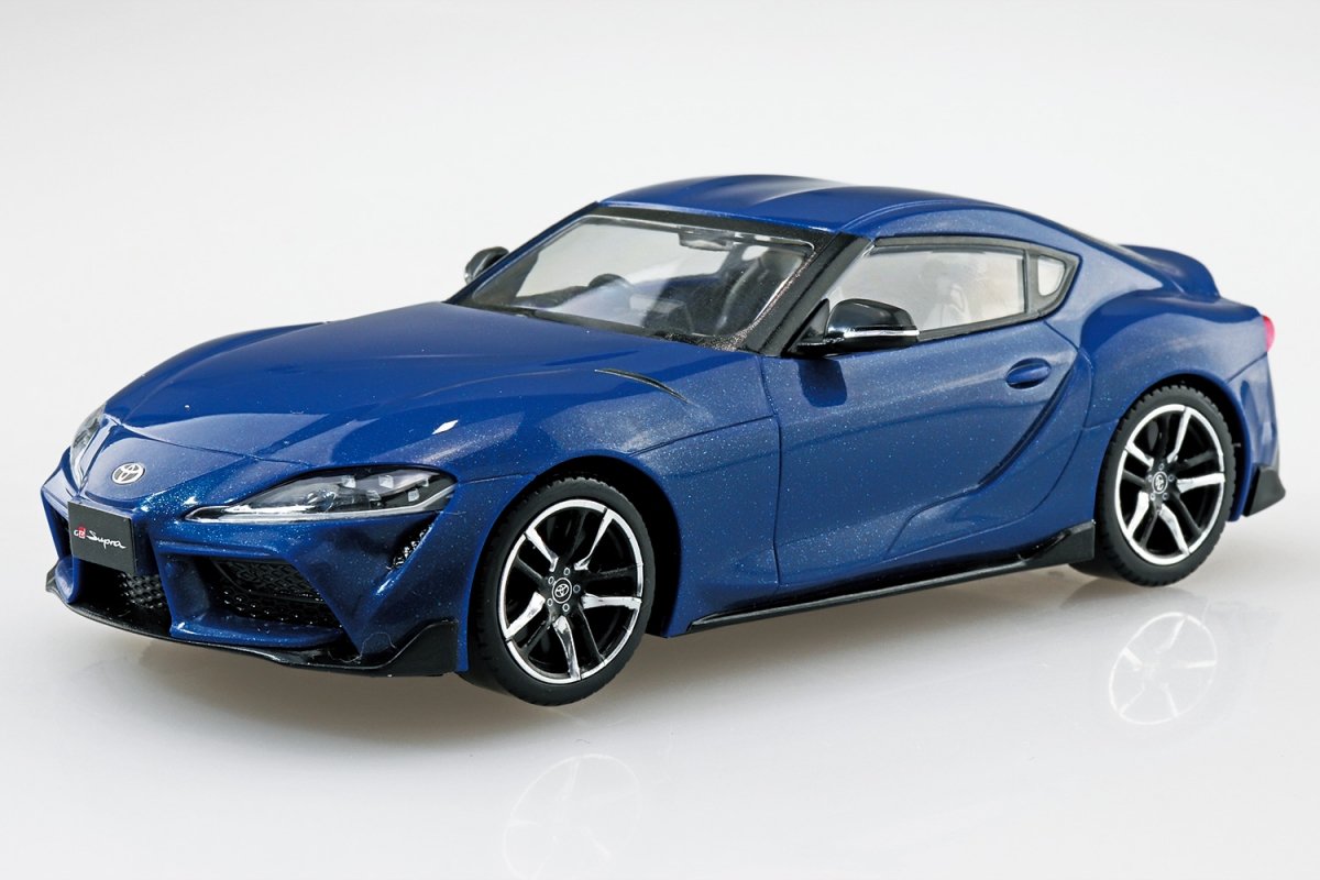 Aoshima 05889 Toyota GR Supra (Deep Blue Metallic) 1/32 – imagen 2