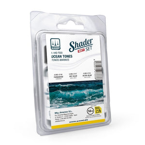 Ammo of Mig 7333 Matt SHADER Set Ocean Tones