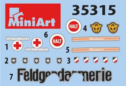 MiniArt 35315 GERMAN FELDGENDARMERIE. SPECIAL EDITION 1/35 – Bild 6