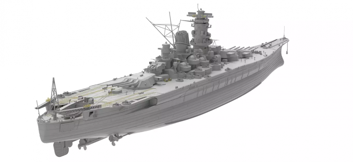 Very Fire BELBV350903 Imperial Japanse Navy Musashi Standard Version 1/350
