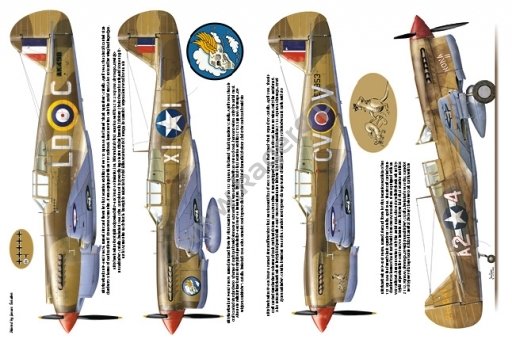 Kagero 19010 Curtiss P-40 Warhawk (Tomahawk/Kittyhawk) EN/PL – image 4
