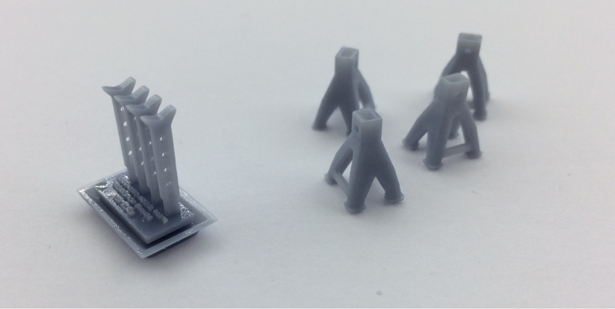 Yamamoto Model Parts YMPGAR5 Kobyłki warsztatowe 1/24 – immagine 2