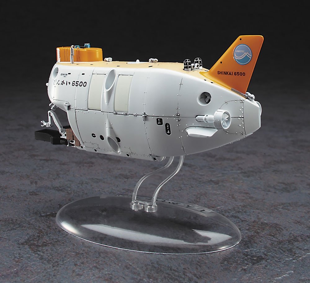 Hasegawa SP492 Manned submersible research ship Shinkai 6500 w / 30th anniversary special emblem 1/72 – image 4