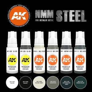 AK INTERACTIVE AK11601 3G Non Metallic Metal Steel 6x18 ml – imagen 2