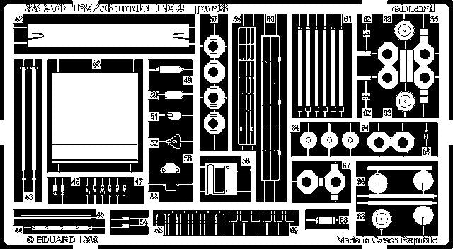 Eduard 35270 T-34/76 Model 1942 1/35 Zvezda – imagen 2