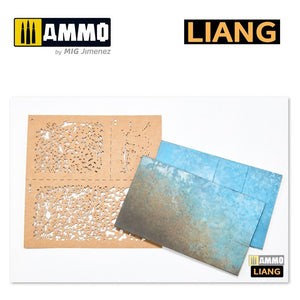 Liang 0001 Weathering Airbursh Stencils – image 8