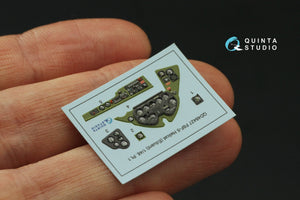Intérieur coloré imprimé en 3D sur papier décalcomanie Quinta Studio QD48427 F6F-5 Hellcat (Eduard) 1/48 – image 3