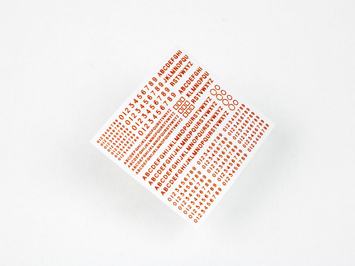 Red Fox Studio QS-35016 Numbers and Letters for British AFV&amp;#39;s vol.01 1/35 – image 5